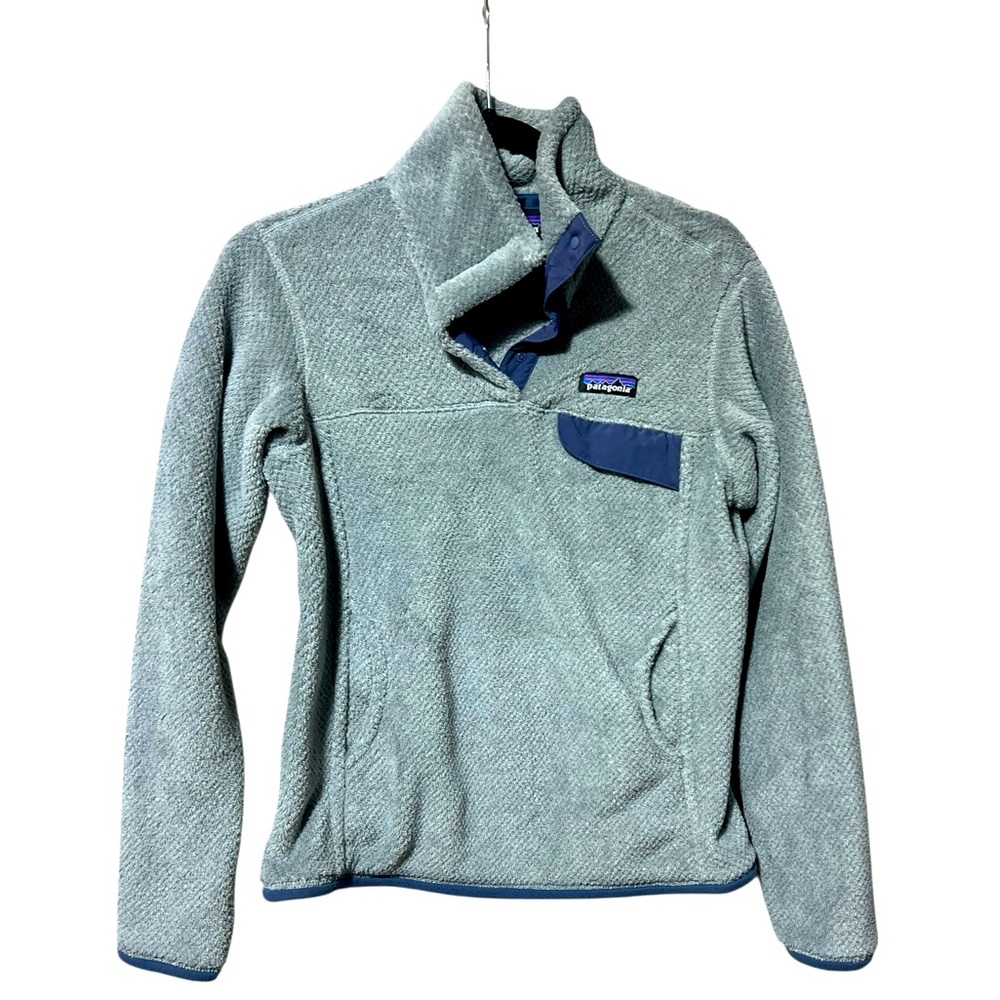 Patagonia Gray size Small Re Tool Snap Fleece